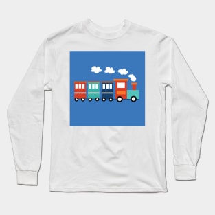 kids train Long Sleeve T-Shirt